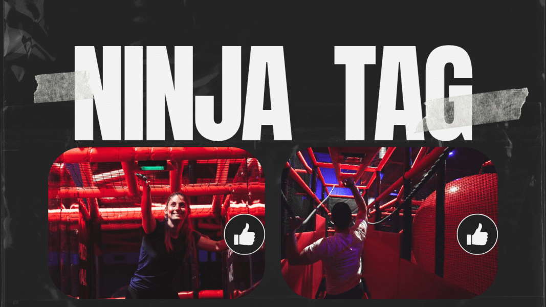 St-Catharines - Ninjatag at AeroSports St Catharines indoor trampoline park